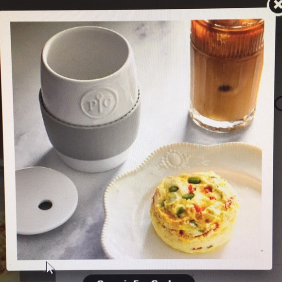 Pampered Chef Other - Pampered Chef Ceramic Egg Cooker NEW IN BOX!